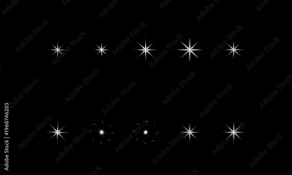 Fototapeta premium A Professional Luminous Star Glow Effect Symbol, Showcasing Neon Brightness and Digital Light Flare Sparkle Radiance Illumination Aura Energy Shinning Electric Vibrant.