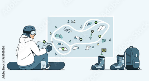 Snowboarding Adventure Planning And Preparation For Winter Sports