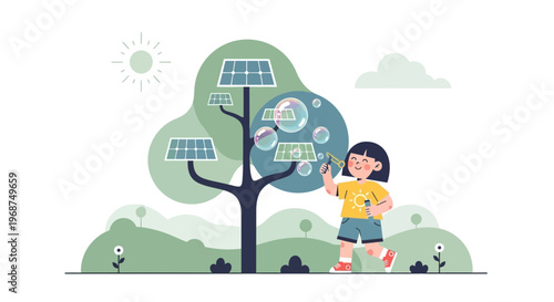 Solar Powered Childhood Fun And Green Energy Innovation