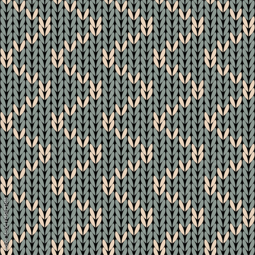 Knitted background pattern wallpaper knitting decorative print handmade textile knitting handiwork