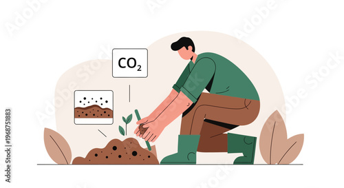 Sustainable Agriculture Sequestration Carbon Dioxide Process