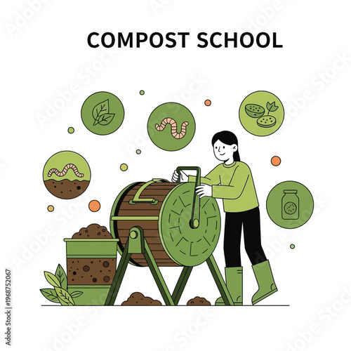 Sustainable Composting Practices For Educational Purposes And Environmental Awareness