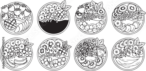 Intricate geometric patterns and designs on old book covers and pages Vector