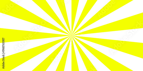 Pop bright concentration line background and promotional. The rising sun colorful Sunburst Pattern Background. Eye catching vector background for product campaign Gradient banner for poster