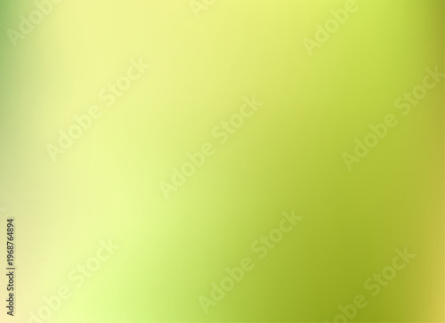 Soft Golden Green Yellow Gradient Background. Vector illustration