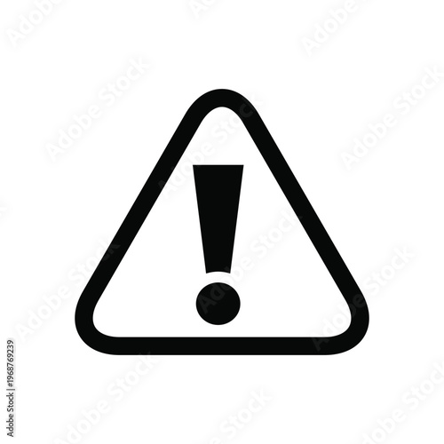 Hazard attention icon