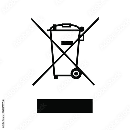 Waste Electrical and Electronic Equipment (WEEE) Icon