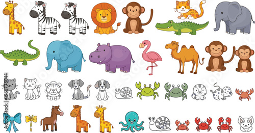 Comprehensive education and school supply vector set featuring backpacks notebooks calculators pencils and graduation caps with black silhouette icons for back to school designs