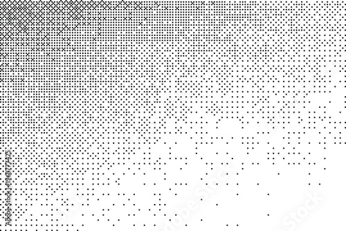 This spotted pattern vector illustration utilizes a pixelated bitmap dither effect to create a unique and textured visual surface.