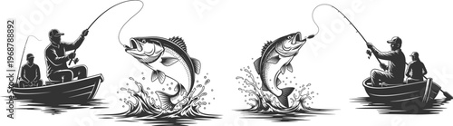 Fathers day dad fishing adventure a heartwarming scene of family bonding and outdoor recreation