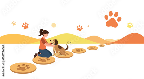 Wholesome Connection Between Owner and Canine Companion