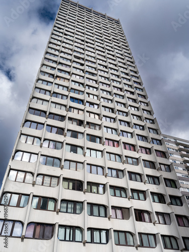 immeubles dans le quartier des Olympiades dans le onzième arrondissement de Paris en France