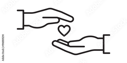 Heartfelt Representation of Compassionate Care and Mutual Support Highlighting the Nurturing Connection Between Individuals Sharing Love, Kindness, Protection, and Charity.