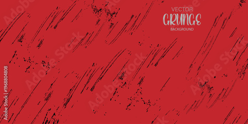 Red abstract background with 'becks' text a bold and striking visual