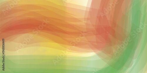 soft abstract wave gradient background with flowing colorful shapes in warm and cool tones