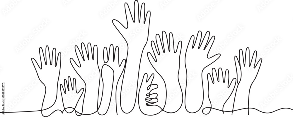 Fototapeta premium Black and white hand drawn of five human feet with detailed toes and toenails