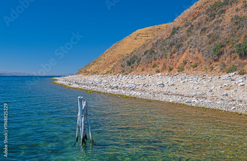 Lonely Shore on Lake Titicaca
