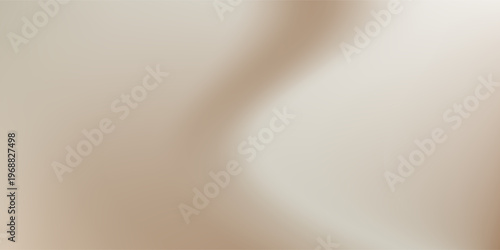 Soft beige and brown gradient background creating subtle texture with analog film grain effect