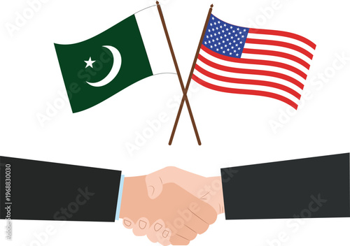 Pakistan America handshake deal business support agreement defense  America Flag Pakistna  flag muslim country non muslim country super power country