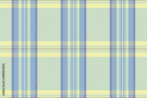 Girly background fabric plaid, close-up texture pattern vector. Winter check textile seamless tartan in light and blue colors.