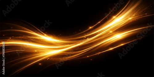 Abstract fractal burst background featuring glowing orange waves and futuristic energy lines on a black texture for a powerful motion design wallpaper