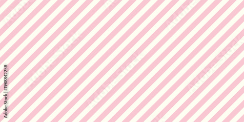 Pink White Vertical Stripe Seamless Pattern Aesthetic Pastel Background Retro Textile Fabric Graphic