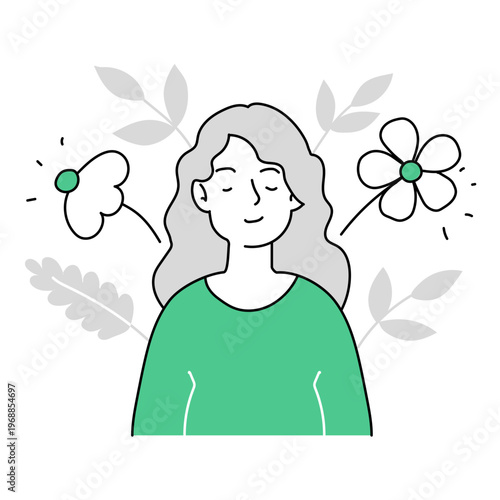 Mindfulness icon, Cultivating Present-Moment Awareness Through Mindfulness for Stress Reduction and Wellbeing, Enhance Mental Health and Focus with Daily Mindfulness Practice icon