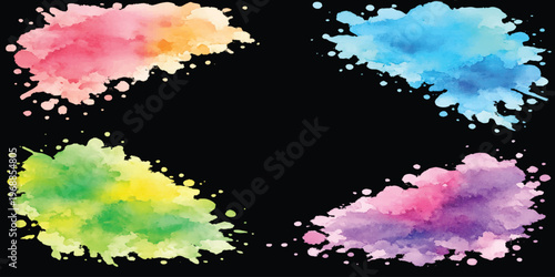 grunge floral background