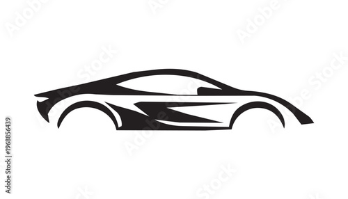 Silhueta de carro para logomarca