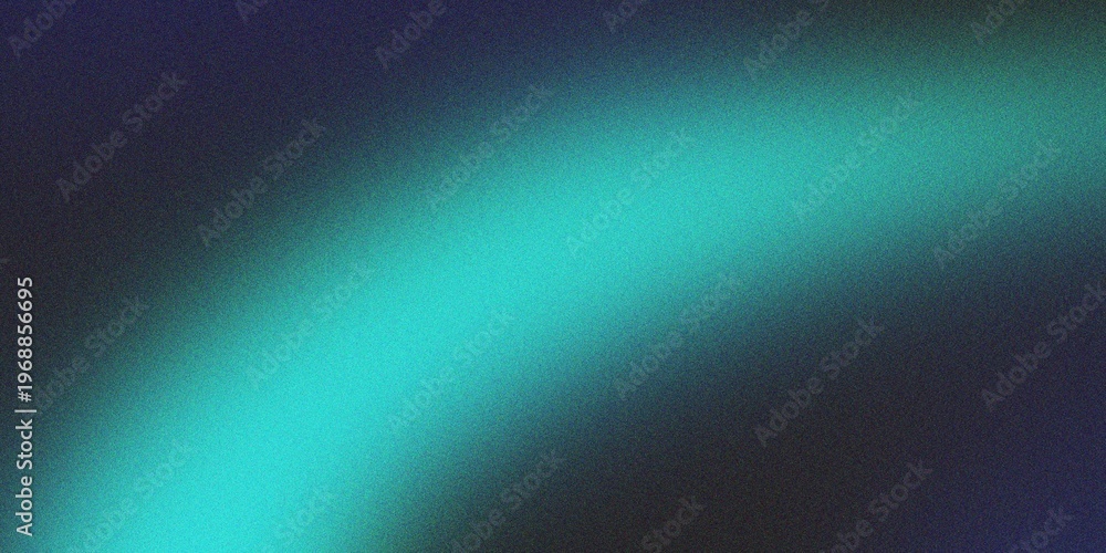 Obraz premium Bright teal light streak across a dark background with subtle grain, abstract and modern.