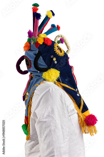 Photos Aya Huma Portrait, Inti Raymi Character, Indigenous Tradition of Ecuador