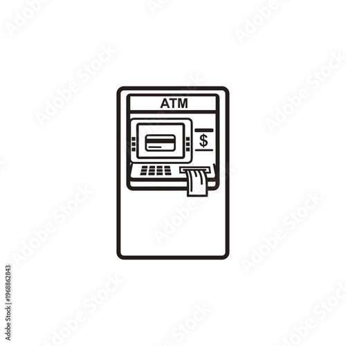 Automated Teller Machine Cash Withdrawal Terminal 1.