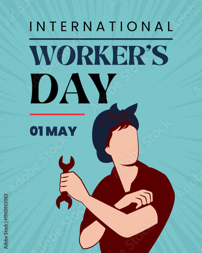 May 1st Labor Day - International Workers Day Celebration & Rights Awareness,Recognize contributions of workers worldwide on Labor Day.