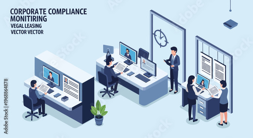 Corporate Compliance Monitoring in Modern Office Environment.