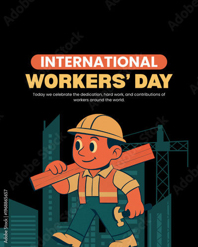 May 1st Labor Day - International Workers Day Celebration & Rights Awareness,and achievements. Recognize contributions of workers worldwide on Labor Day