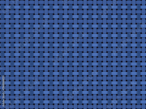 Classic Basket Weave Pattern Natural Fiber Texture Vector