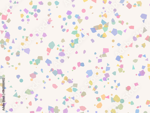 Pastel Terrazzo Texture Scattered Fragments Surface Design