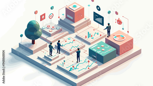 A calm and serene abstract background with soothing blue waves and a simple geometric shape, evoking a sense of peacefulness and tranquility.