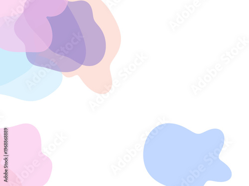 Modern Tech Startup Style Fluid Shapes Vector Wallpaper