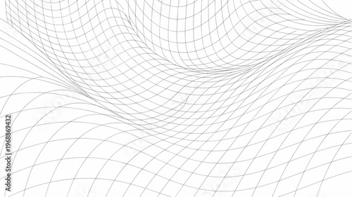 Flowing organic grid wave vector – Perfect for fluid dynamics, modern branding, or sophisticated web headers.