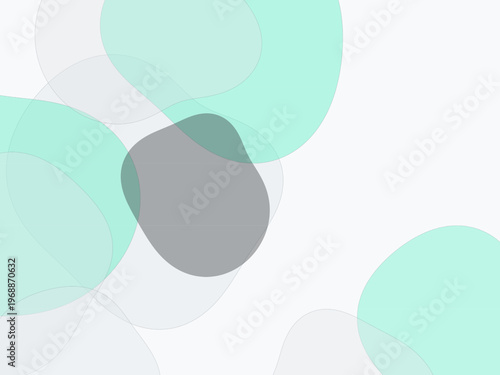 Modern Tech Startup Style Fluid Shapes Vector Wallpaper