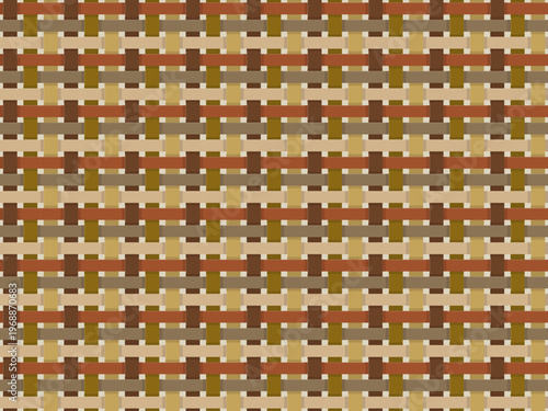 Woven Fabric Texture Realistic Interlaced Thread Pattern Vector