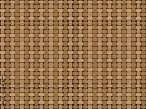 Woven Fabric Texture Realistic Interlaced Thread Pattern Vector