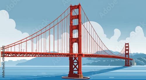 Golden Gate Bridge San Francisco California Iconic Landmark