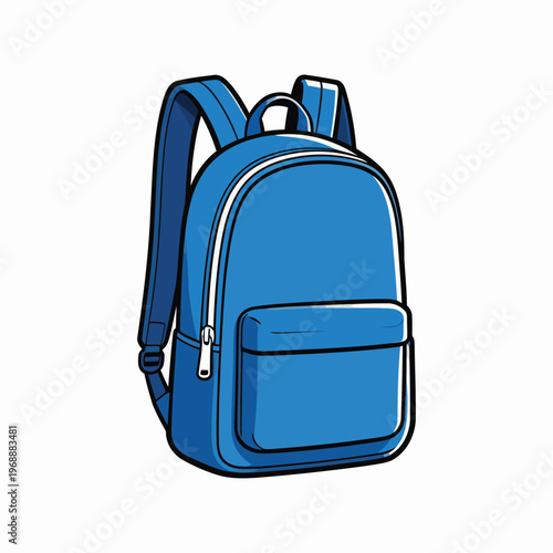 backpack vector image