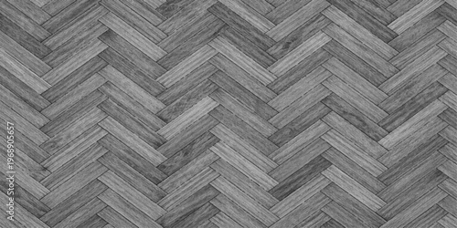 Seamless natural brown hardwood parquet floor texture featuring a decorative bamboo weave pattern on a wooden plank material backdrop for architectural design backgrounds