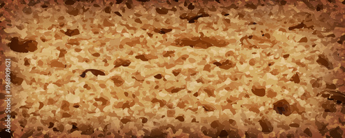 Bread slice macro texture, baked dough pattern. White bread loaf cut close up, wheat toast slice