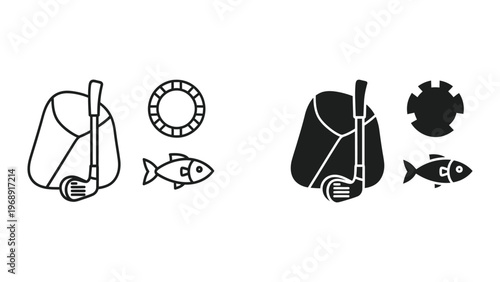 Comparison of traditional and modern fishing gear and catches