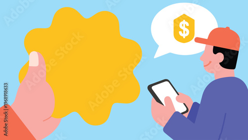 Illustration Of Consumer Rights Concept Vector Design Template