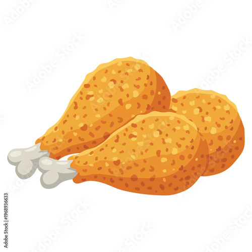 three crispy stuffed tacos with garlic pills vector illustration